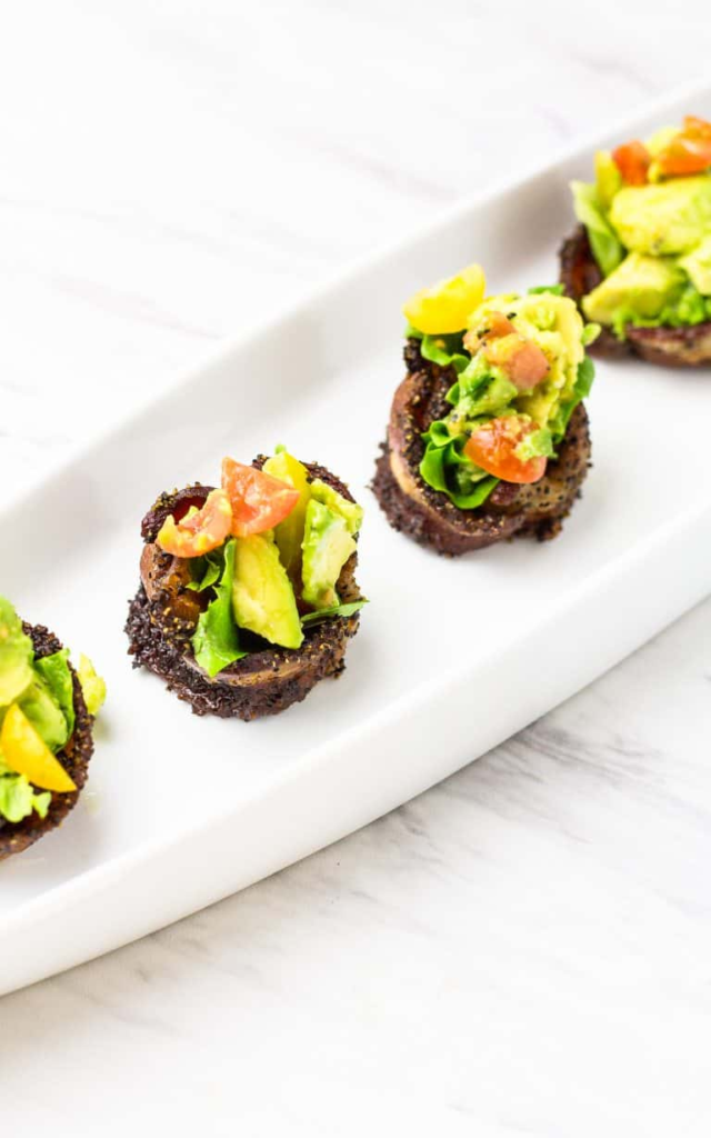 BLT Bacon Cups with Avocado