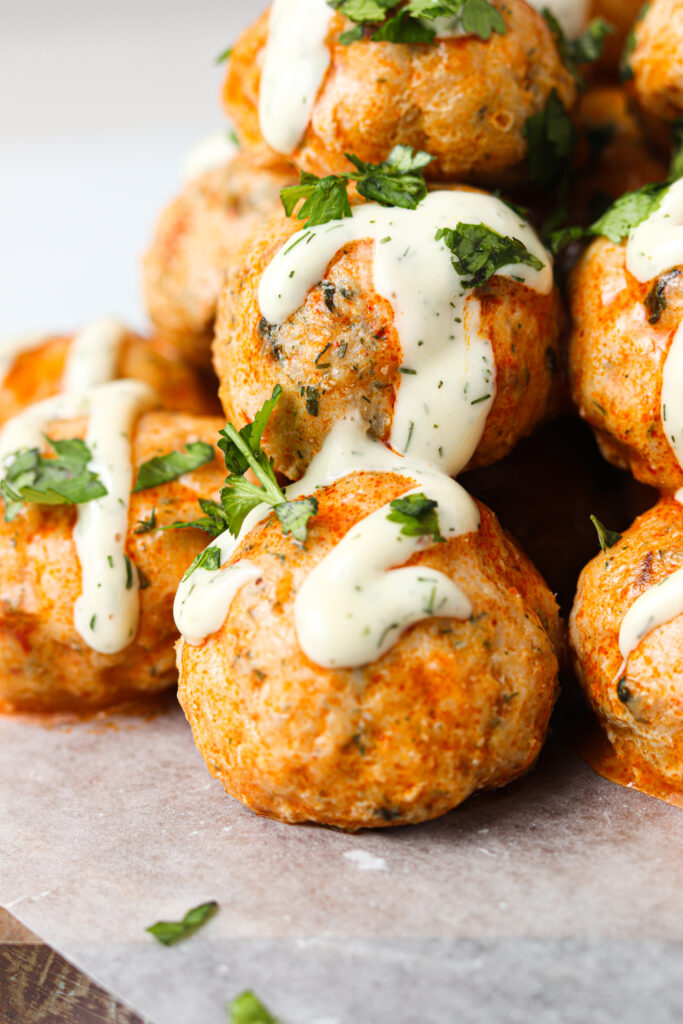 Buffalo Chicken Meatballs