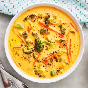 Keto Broccoli Cheddar Soup