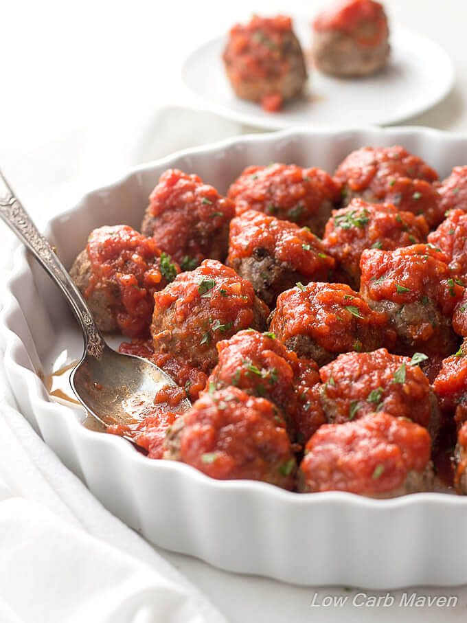 Mom’s Low Carb Meatballs Recipe - Italian Style