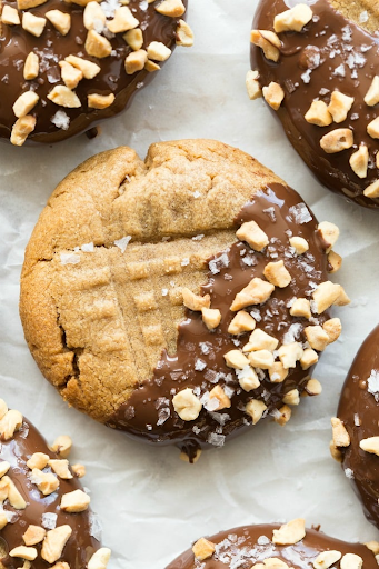 No-Bake Peanut Butter Coconut Cookies